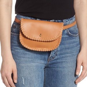 Madewell Whipstitch belt bag with adjustable strap